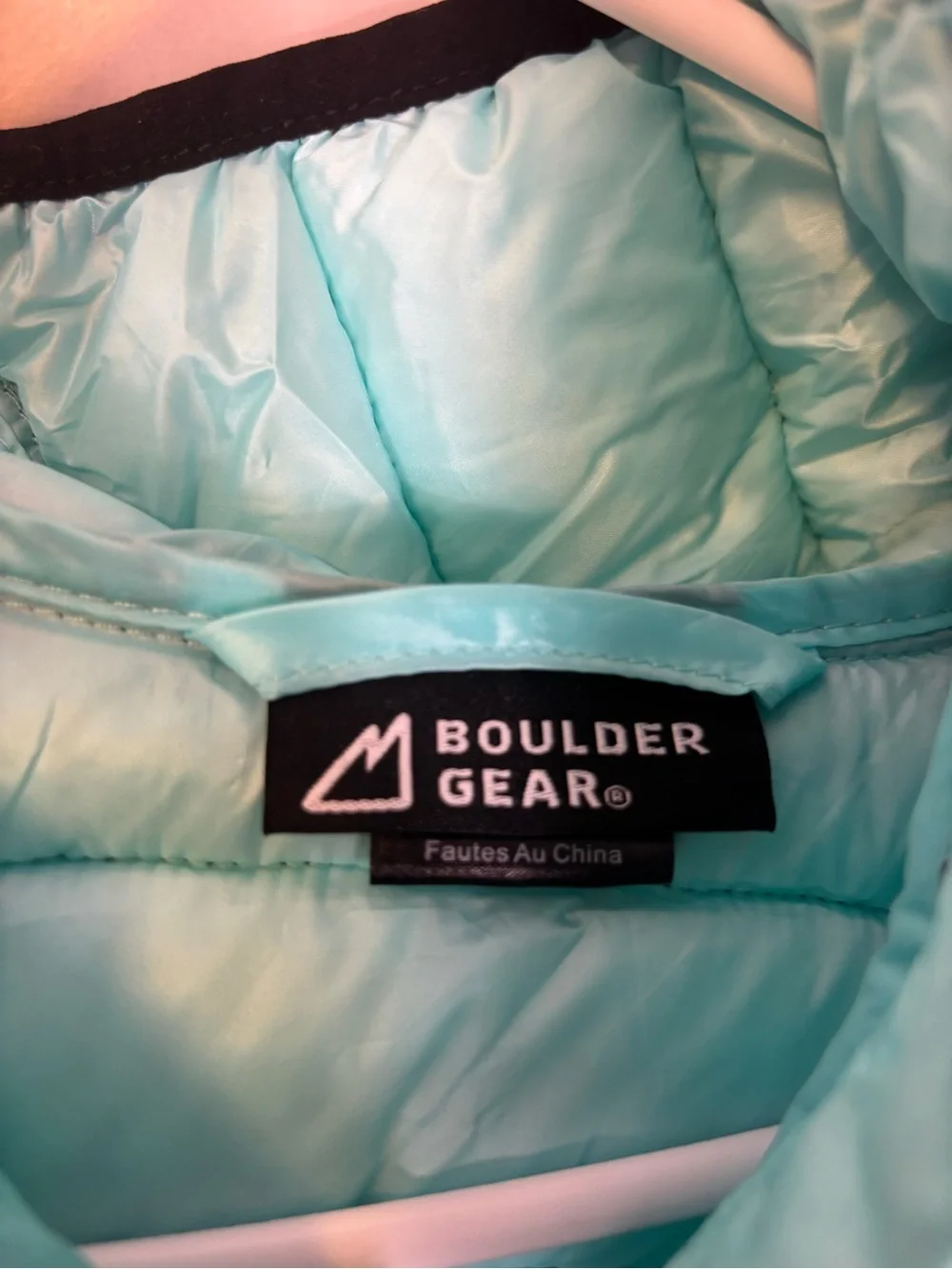 New Boulder Gear Light Blue Quilted Puffer Jacket - Little Girl’s Medium